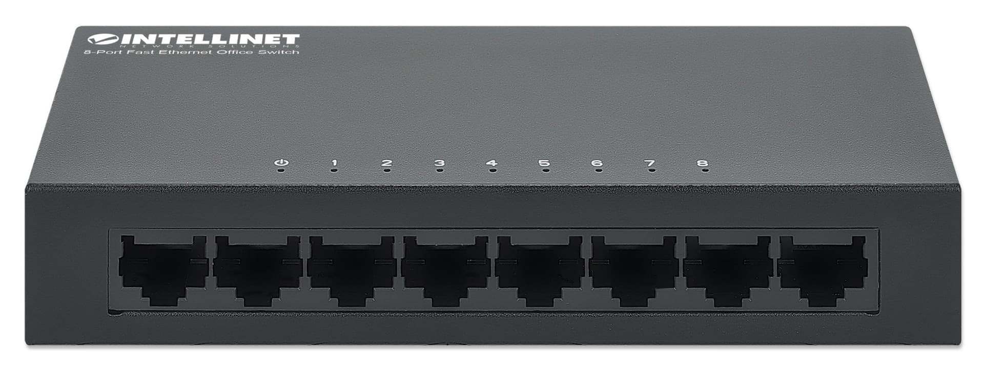 Switch Hub Ethernet 10/100Mbps 8 Porte Desktop in Metallo in  Scontolo.net - Potenza, commercioVirtuoso.it