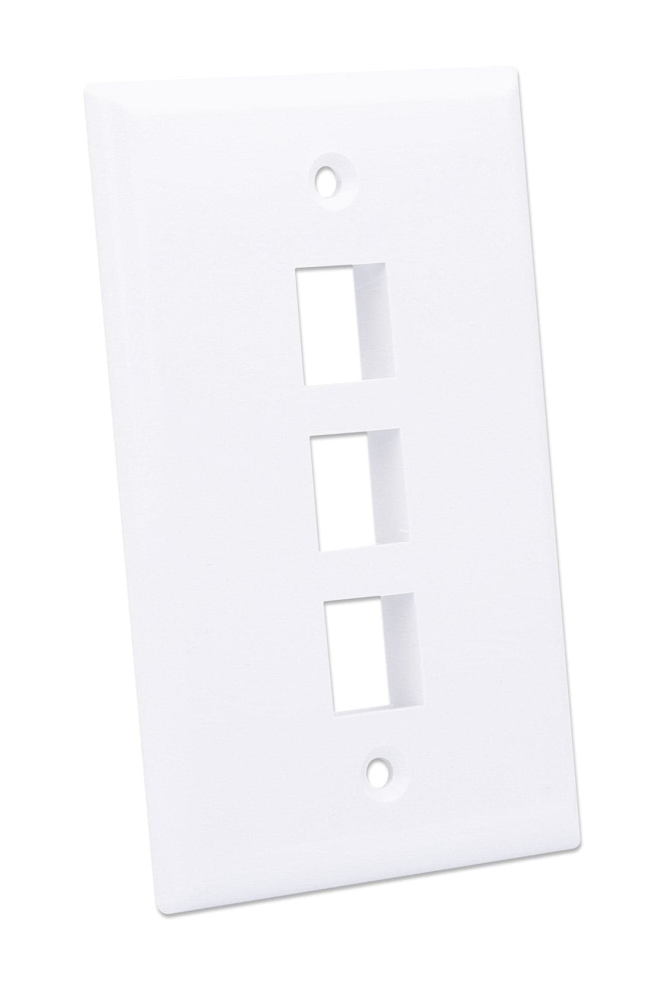 Placca Porta Frutti 3 Posti Mod.503 Bianco in Placche combinate interruttori e prese Scontolo.net - Potenza, commercioVirtuoso.it