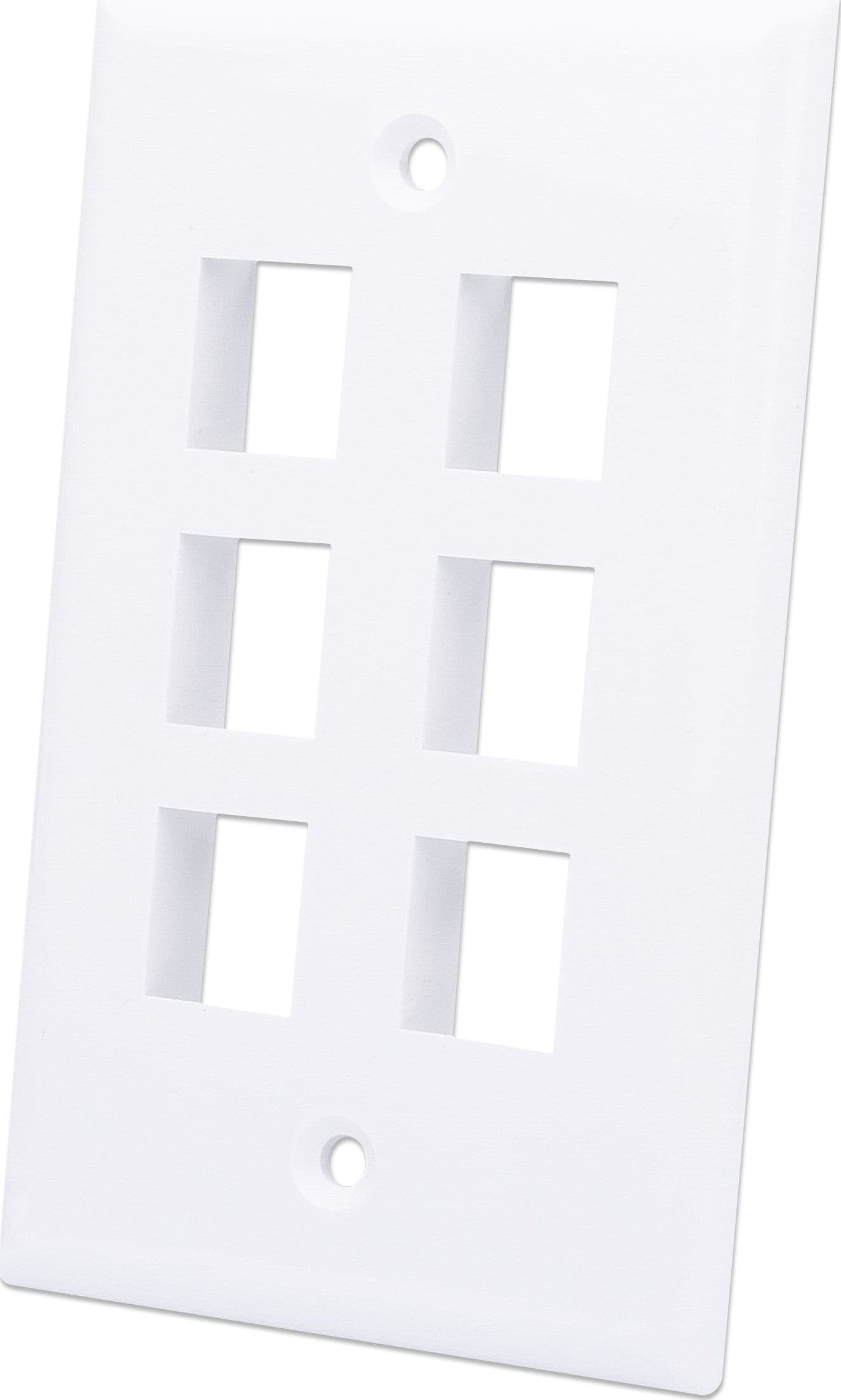 Placca Porta Frutti 6 Posti Mod.503 Bianco in Placche combinate interruttori e prese Scontolo.net - Potenza, commercioVirtuoso.it