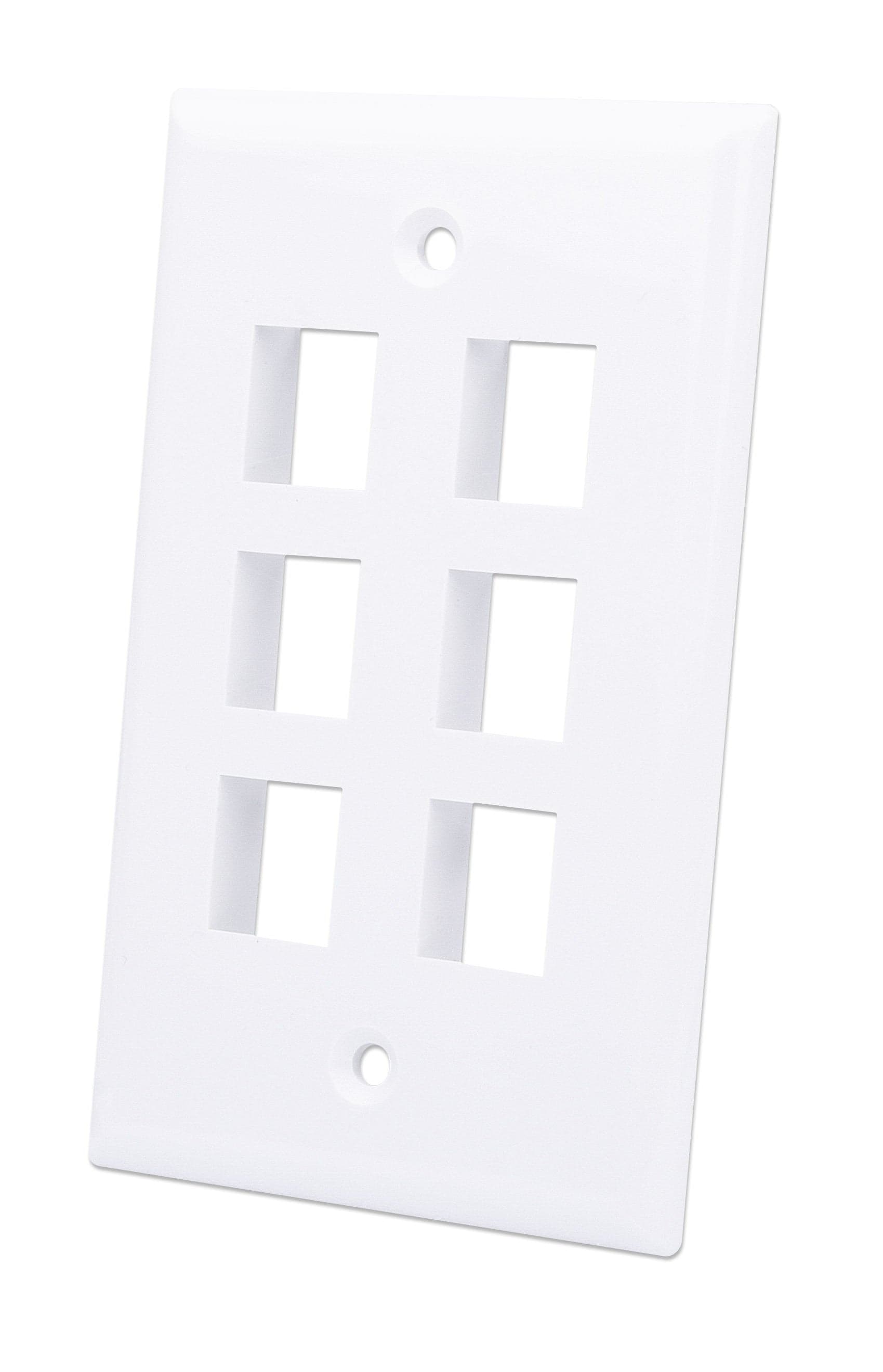 Placca Porta Frutti 6 Posti Mod.503 Bianco in Placche combinate interruttori e prese Scontolo.net - Potenza, commercioVirtuoso.it