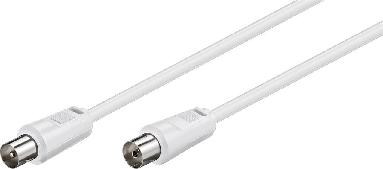 Cavo Antenna TV M/F 5 mt bianco
