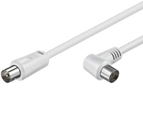 Cavo Antenna TV M/F 5m Angolato 90&deg in Cavi Antenna Scontolo.net - Potenza, commercioVirtuoso.it