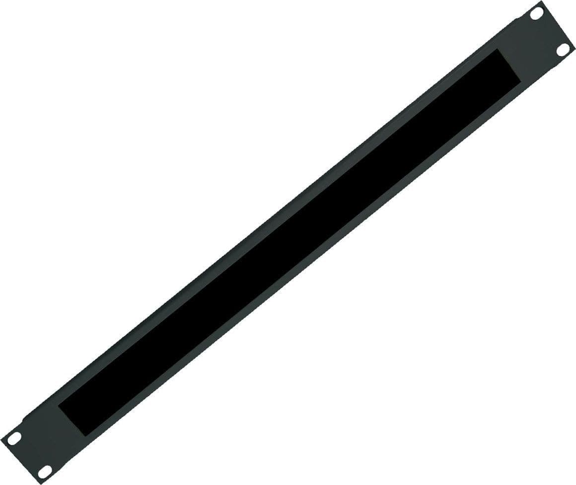 Pannello Passacavi 1U Forato con Spazzola Nero in Guaine per cavi Scontolo.net - Potenza, commercioVirtuoso.it