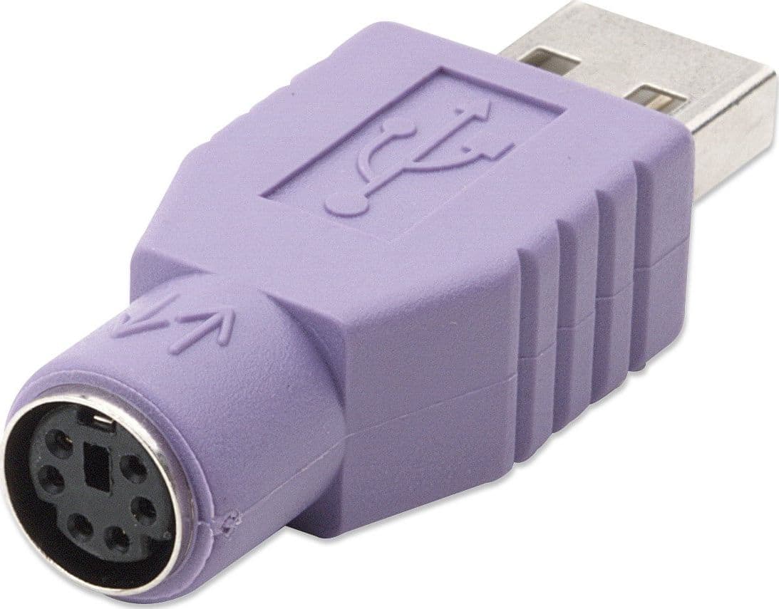 Adattatore PS2 femmina/USB A maschio in  Scontolo.net - Potenza, commercioVirtuoso.it
