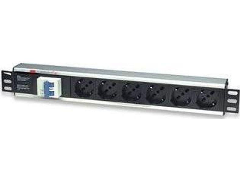 Multipresa 6 Posti da Rack 19'' con Magnetotermico Spina Italiana 1,5U in Cavi di alimentazione Scontolo.net - Potenza, commercioVirtuoso.it