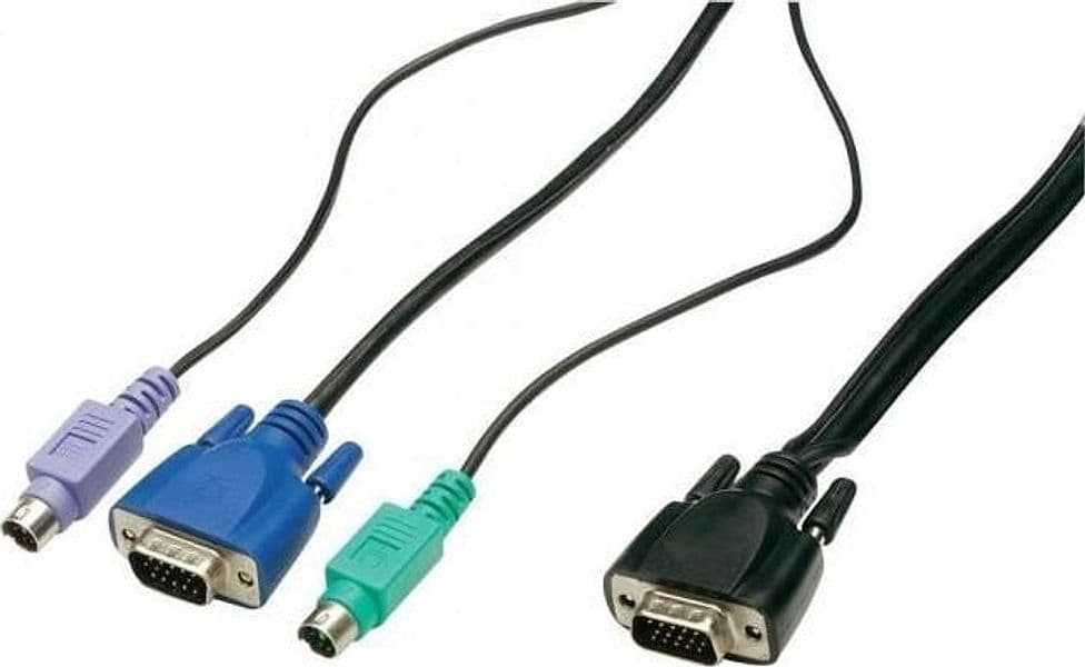 Cavo KVM switch HDB15/PS2 Mt. 3,0 in  Scontolo.net - Potenza, commercioVirtuoso.it