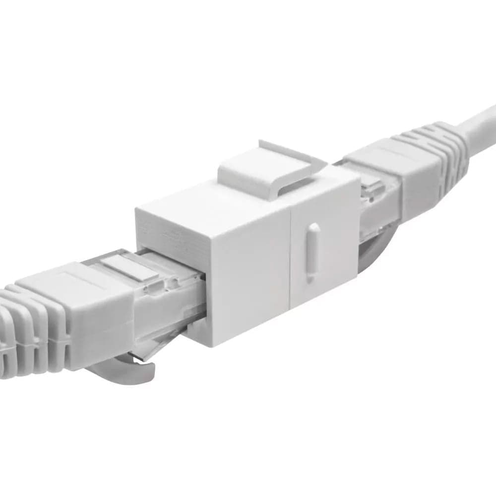 Accoppiatore RJ45 F/F UTP Cat5e Keystone Bianco in Cavi Ethernet Scontolo.net - Potenza, commercioVirtuoso.it