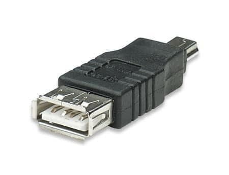 Adattatore USB A femmina a Mini B maschio in Cavi Stereo Jack Scontolo.net - Potenza, commercioVirtuoso.it