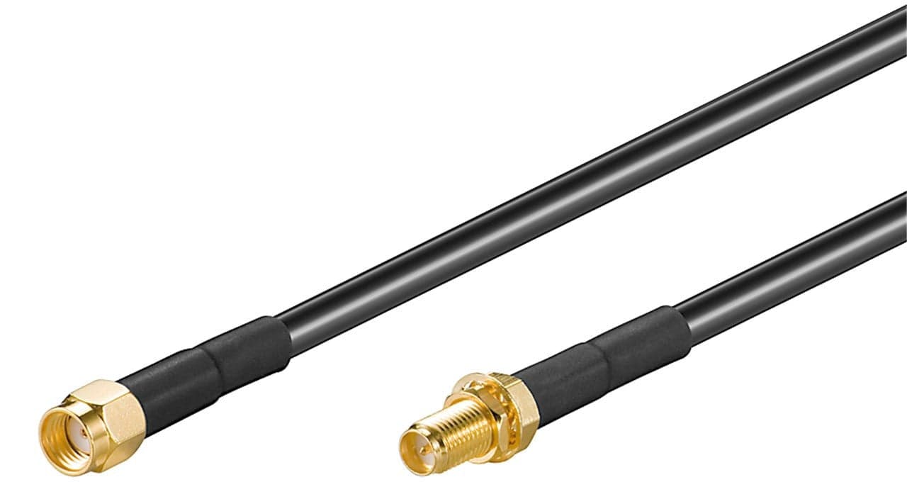 Cavo antenna RP-SMA M/F 5 mt in Cavi coassiali Scontolo.net - Potenza, commercioVirtuoso.it