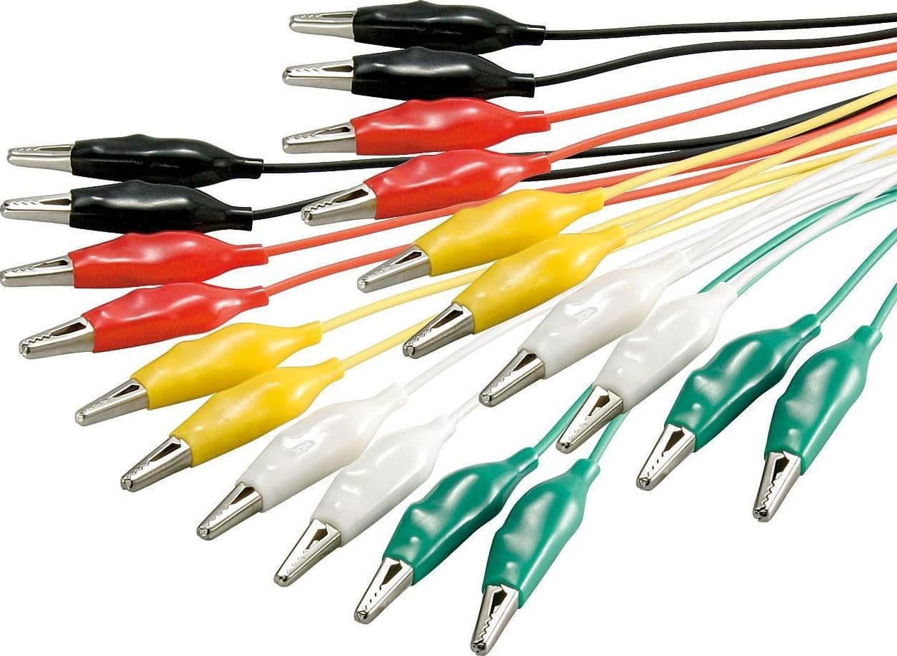 Kit Cavi di Prova Isolati Multicolore con morsetti a Coccodrillo in Multimetri Scontolo.net - Potenza, commercioVirtuoso.it