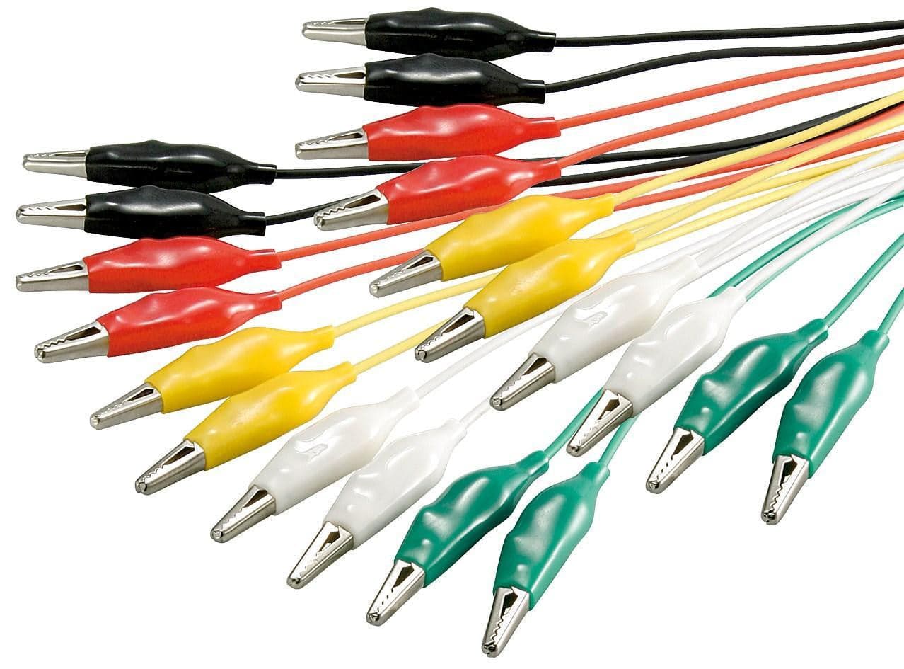Kit Cavi di Prova Isolati Multicolore con morsetti a Coccodrillo in Multimetri Scontolo.net - Potenza, commercioVirtuoso.it