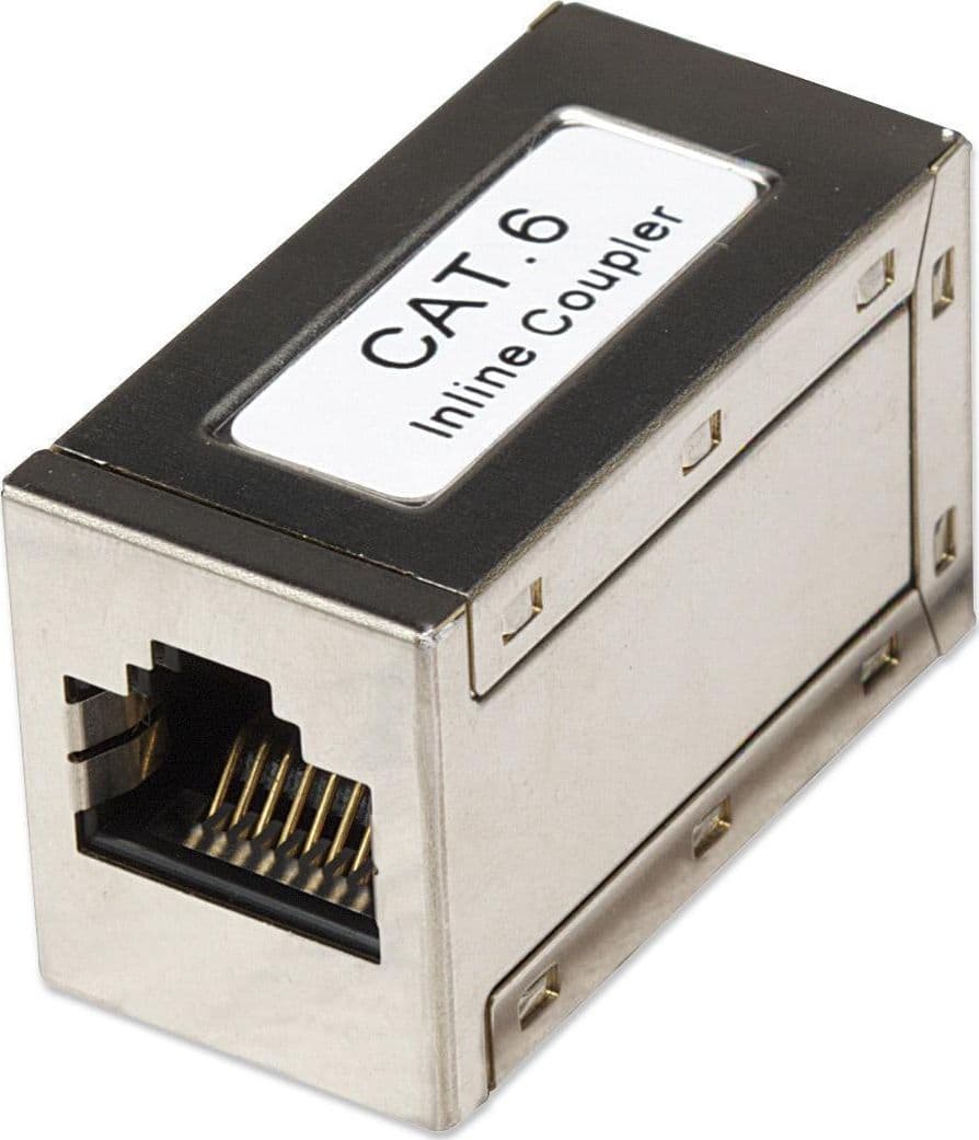 Accoppiatore RJ45 Cat6 8P8C Femmina/ Femmina, FTP, Silver in Cavi Ethernet Scontolo.net - Potenza, commercioVirtuoso.it