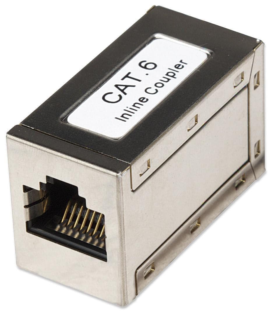 Accoppiatore RJ45 Cat6 8P8C Femmina/ Femmina, FTP, Silver in Cavi Ethernet Scontolo.net - Potenza, commercioVirtuoso.it