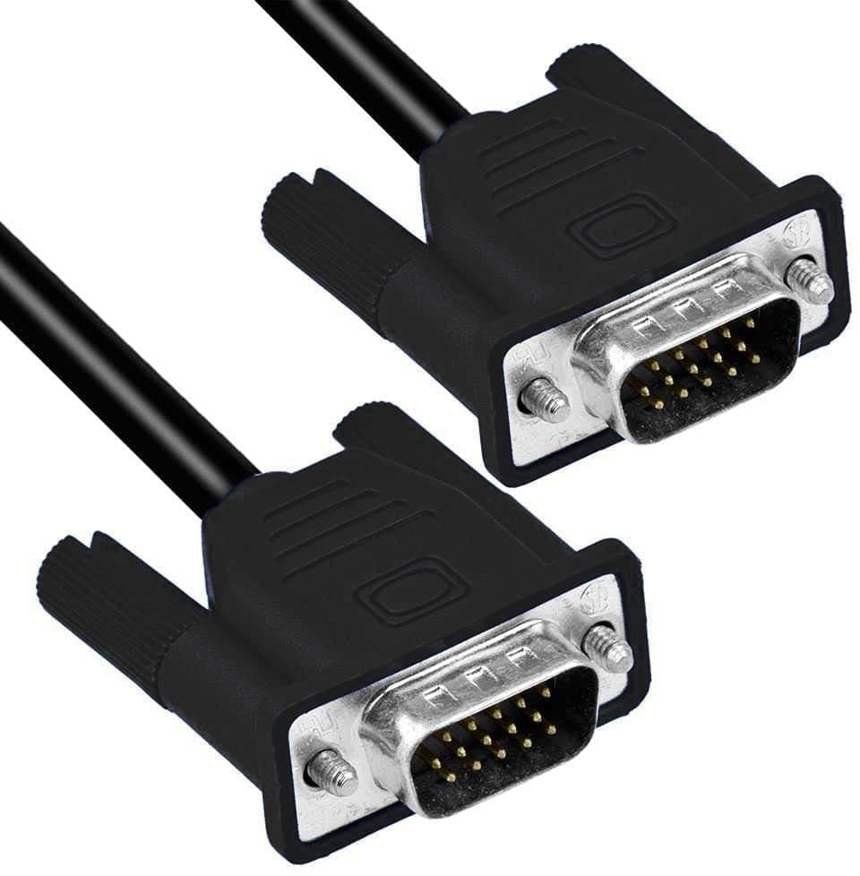 Cavo monitor SVGA standard M/M 1,8 mt NERO in  Scontolo.net - Potenza, commercioVirtuoso.it