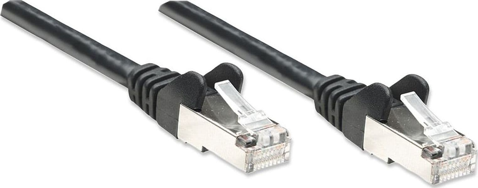 Cavo di rete Patch in Rame Schermato Cat. 5e Nero F/UTP 7,5 m in Cavi Ethernet Scontolo.net - Potenza, commercioVirtuoso.it