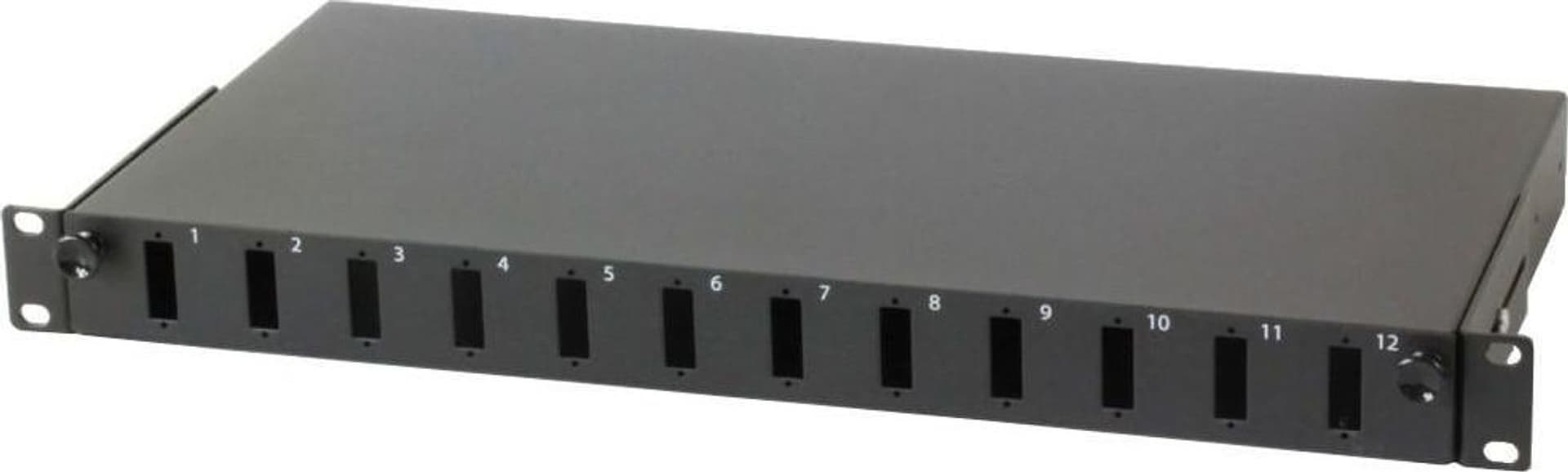 Cassetto Rack 19'' Fibra Ottica 12 porte SC Duplex Nero in  Scontolo.net - Potenza, commercioVirtuoso.it