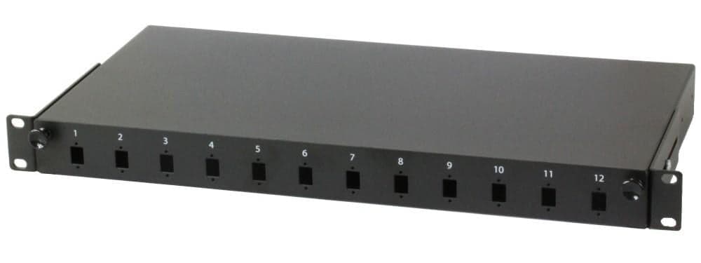 Cassetto Rack 19'' Fibra Ottica 12 porte LC Duplex/SC Simplex Nero in  Scontolo.net - Potenza, commercioVirtuoso.it