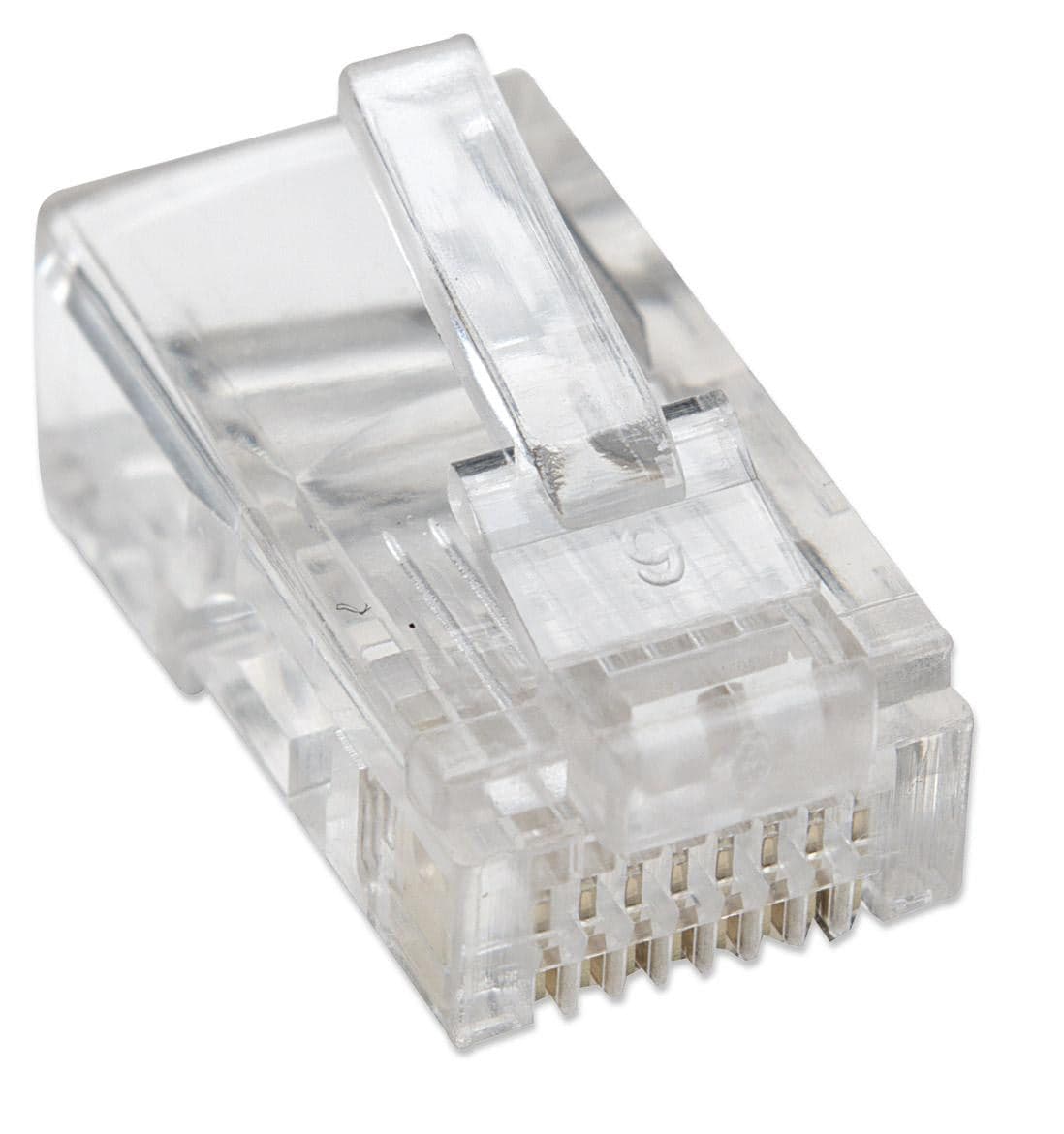 Confezione 100 Plug RJ45 UTP per Cavo Flessibile Cat.5E in Cavi Ethernet Scontolo.net - Potenza, commercioVirtuoso.it