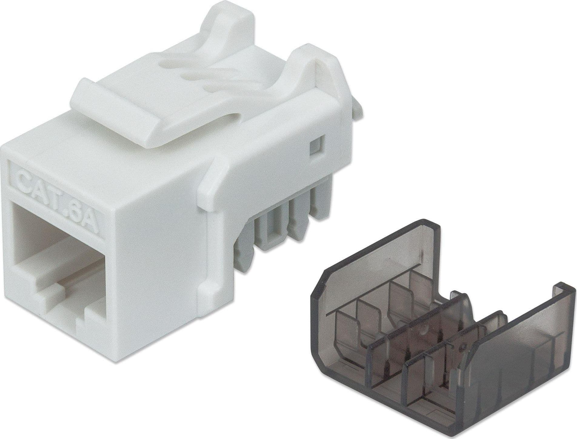 Frutto Keystone RJ45 Cat6A UTP 10 Gigabit Bianco in Cavi Ethernet Scontolo.net - Potenza, commercioVirtuoso.it
