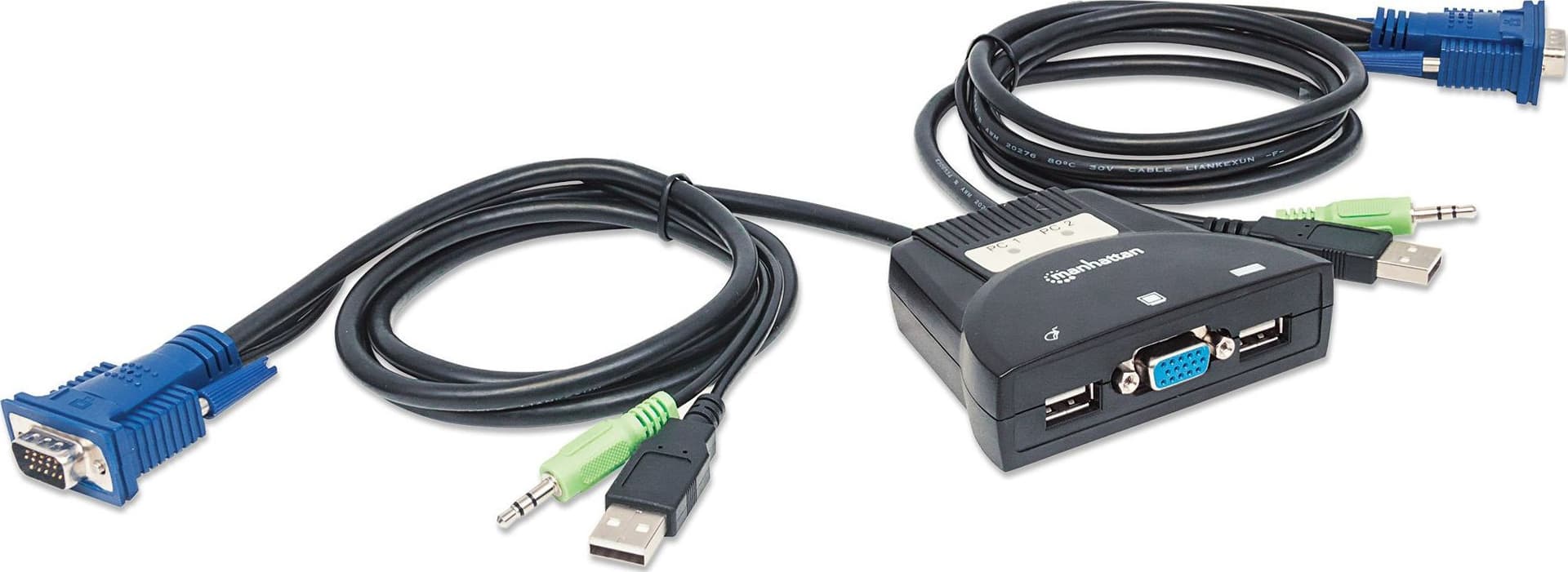Mini KVM Switch 2 Porte USB con Audio in  Scontolo.net - Potenza, commercioVirtuoso.it