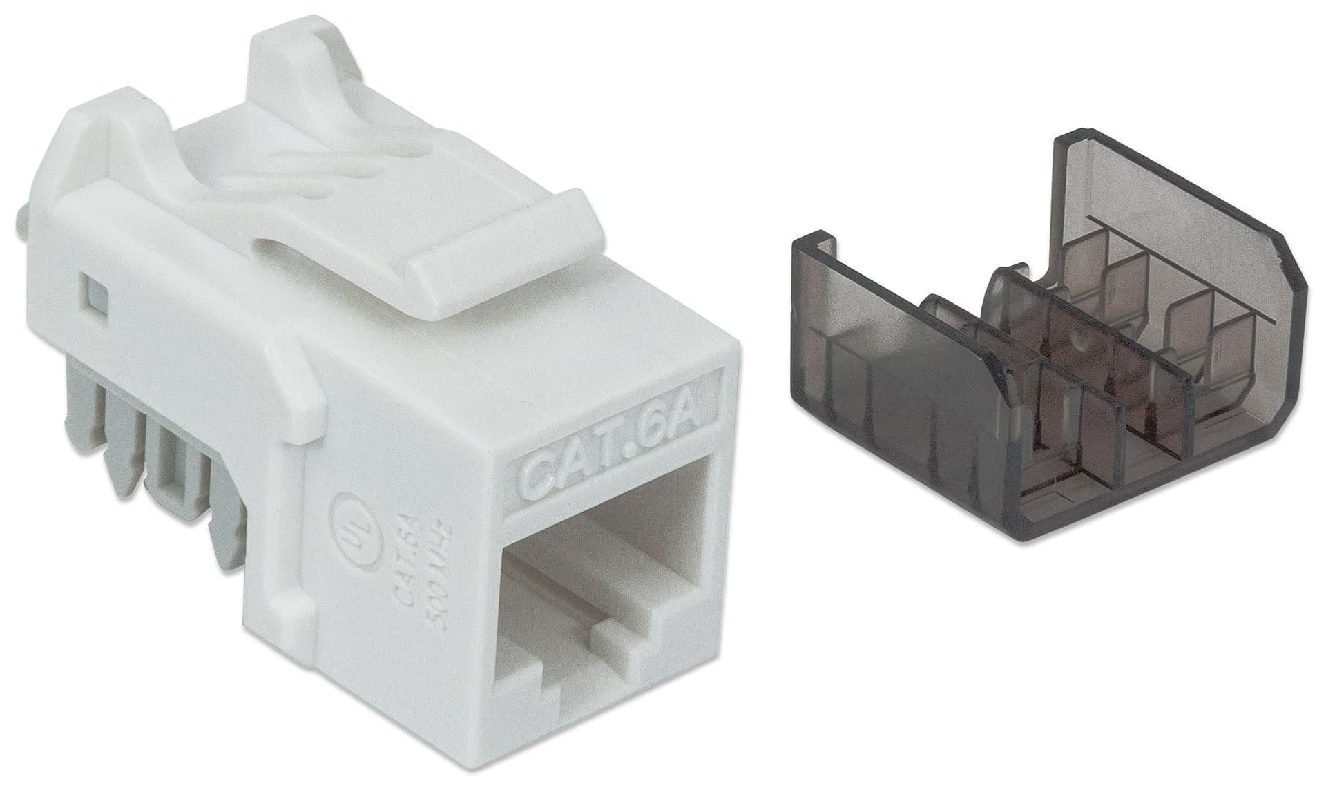 Frutto Keystone RJ45 Cat6A UTP 10 Gigabit Bianco in Cavi Ethernet Scontolo.net - Potenza, commercioVirtuoso.it