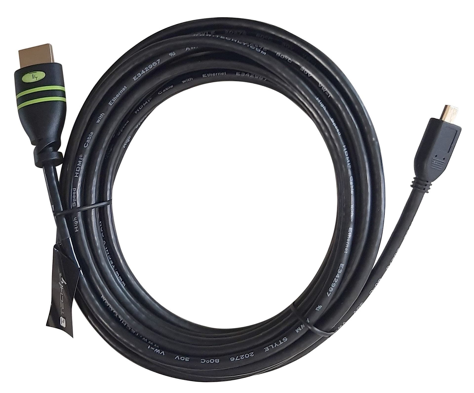 Cavo HDMI&trade Highspeed con Ethernet Channel 1.4 A M/ Micro D M, 3 m in Cavi HDMI Scontolo.net - Potenza, commercioVirtuoso.it