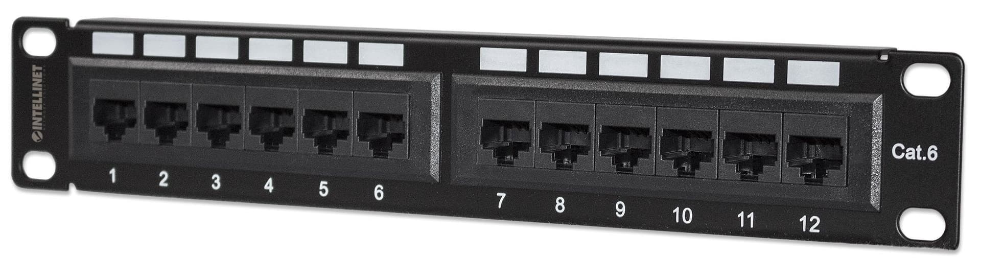 Pannello Patch per Rack 10'' 12 Porte UTP Cat.6 1HE in Cavi Ethernet Scontolo.net - Potenza, commercioVirtuoso.it