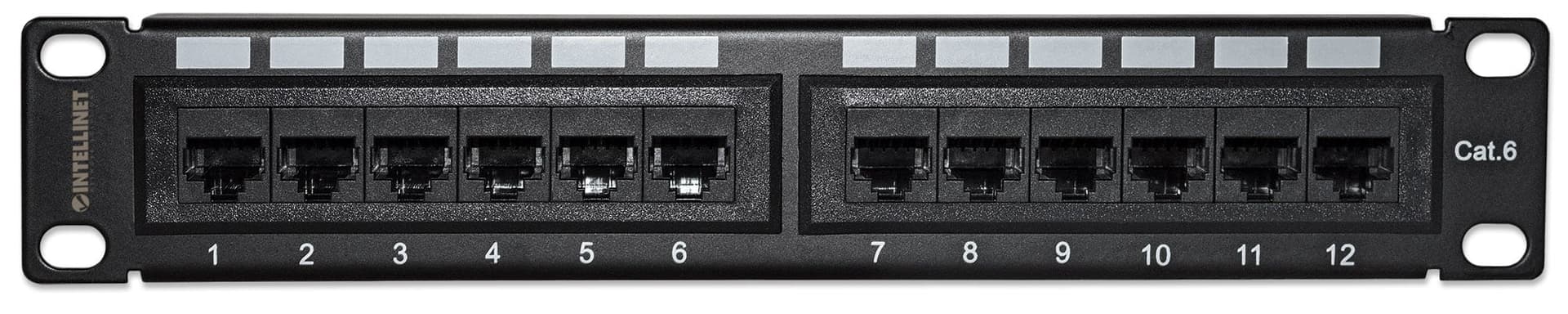 Pannello Patch per Rack 10'' 12 Porte UTP Cat.6 1HE in Cavi Ethernet Scontolo.net - Potenza, commercioVirtuoso.it