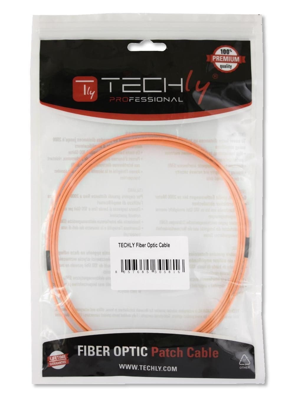 Cavo Fibra Ottica ST/LC 62,5/125 Multimodale 20 m OM1