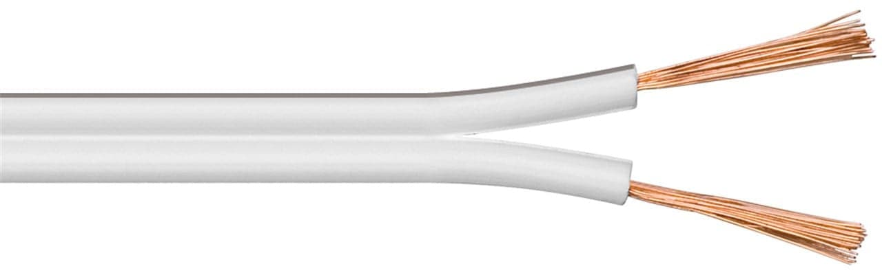 Cavo Audio per diffusori acustici Bianco 2,5 mm² matassa 100mt in Connettori RCA Scontolo.net - Potenza, commercioVirtuoso.it