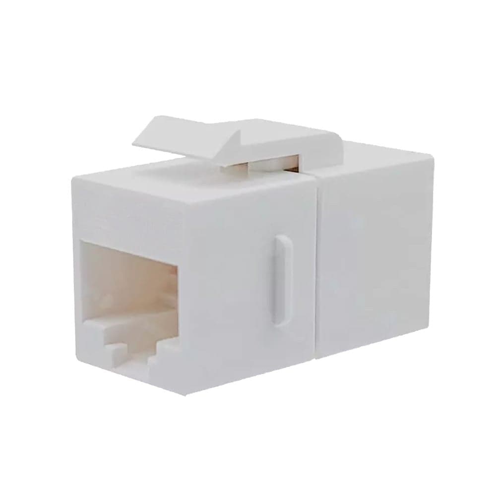 Accoppiatore RJ45 F/F UTP Cat6 Keystone Bianco in Cavi Ethernet Scontolo.net - Potenza, commercioVirtuoso.it