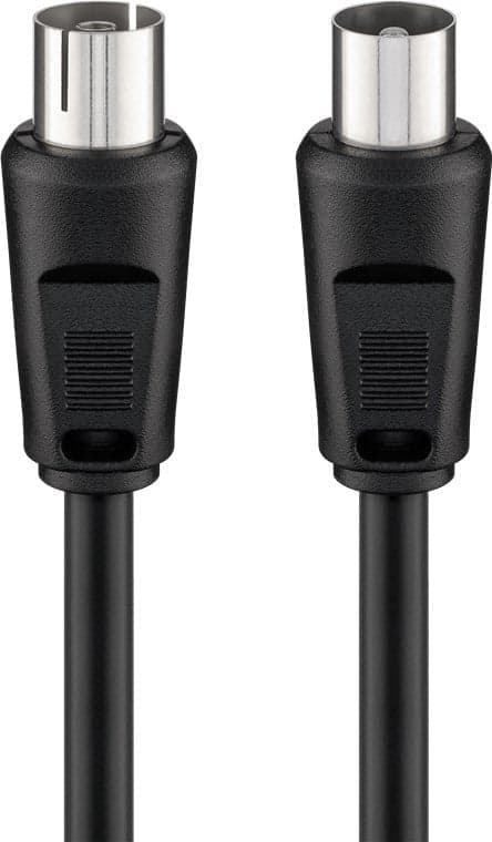 Cavo Antenna TV M/F 5,0 m nero in Cavi coassiali Scontolo.net - Potenza, commercioVirtuoso.it