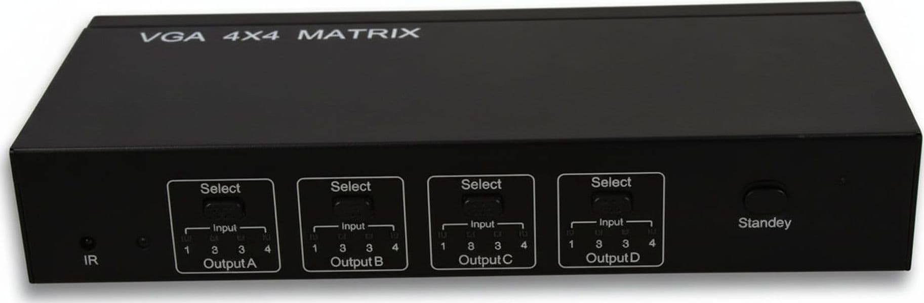 Matrix SVGA 4 IN 4 OUT Full HD 1080p con Audio