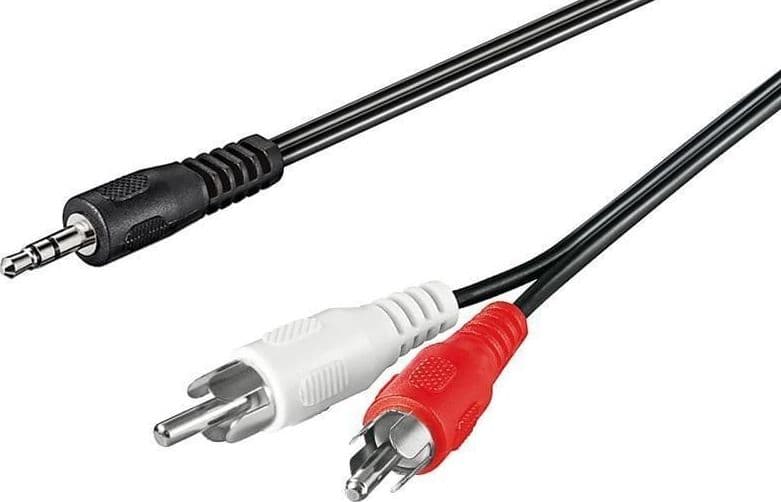 Cavo Stereo Jack 3, 5 mm a 2 x RCA maschio 10,0 mt in Connettori RCA Scontolo.net - Potenza, commercioVirtuoso.it