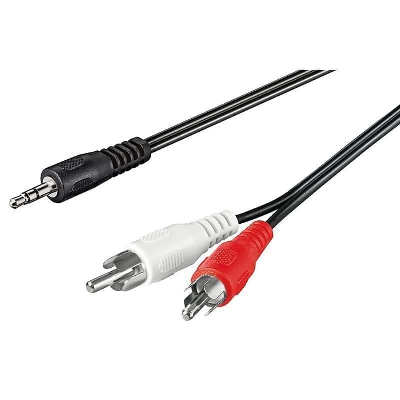 Cavo Stereo Jack 3, 5 mm a 2 x RCA maschio 20,0 mt in Connettori RCA Scontolo.net - Potenza, commercioVirtuoso.it