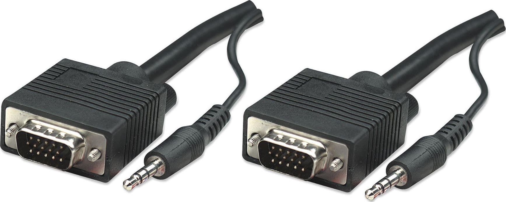 Cavo SVGA con Audio 10 mt in  Scontolo.net - Potenza, commercioVirtuoso.it