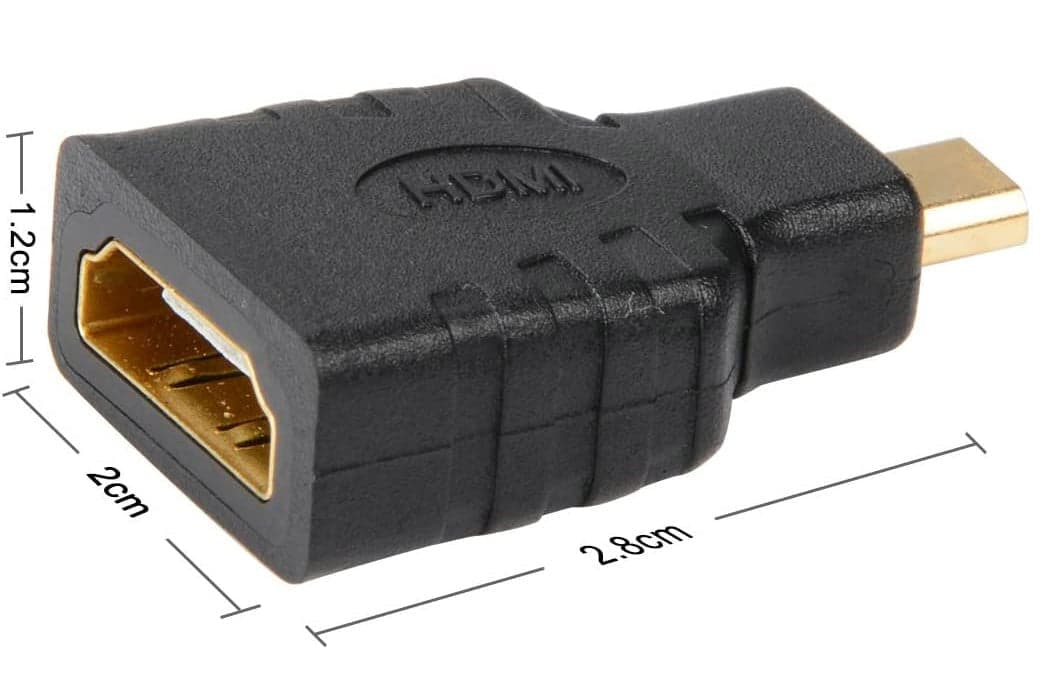 Adattatore HDMI Femmina a Micro HDMI Tipo D Maschio in Cavi HDMI Scontolo.net - Potenza, commercioVirtuoso.it