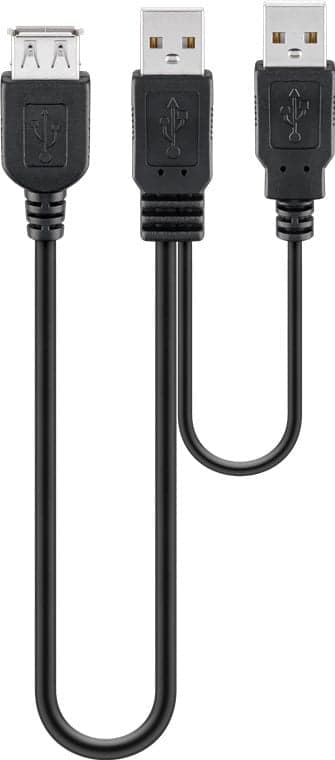 Cavo USB 2.0 ad Y 2xA maschio/A femmina 0.3 m in  Scontolo.net - Potenza, commercioVirtuoso.it