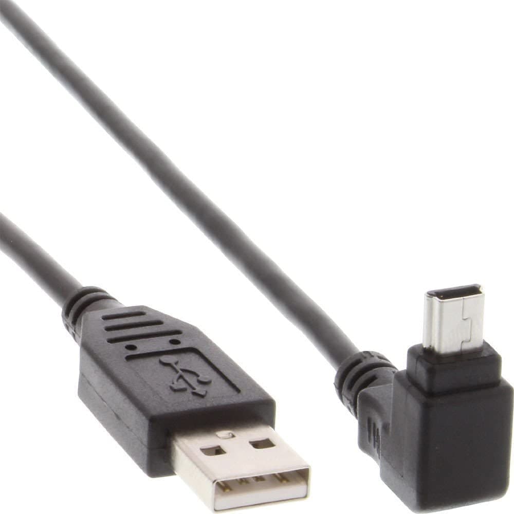 Cavo USB 2.0 A maschio/mini B maschio 90&deg 1,8 m Nero in  Scontolo.net - Potenza, commercioVirtuoso.it