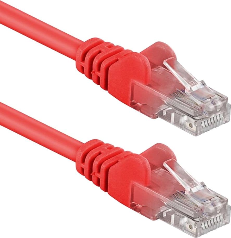 Cavo di rete Patch in CCA Cat. 6 Rosso UTP 2 m in Cavi Ethernet Scontolo.net - Potenza, commercioVirtuoso.it