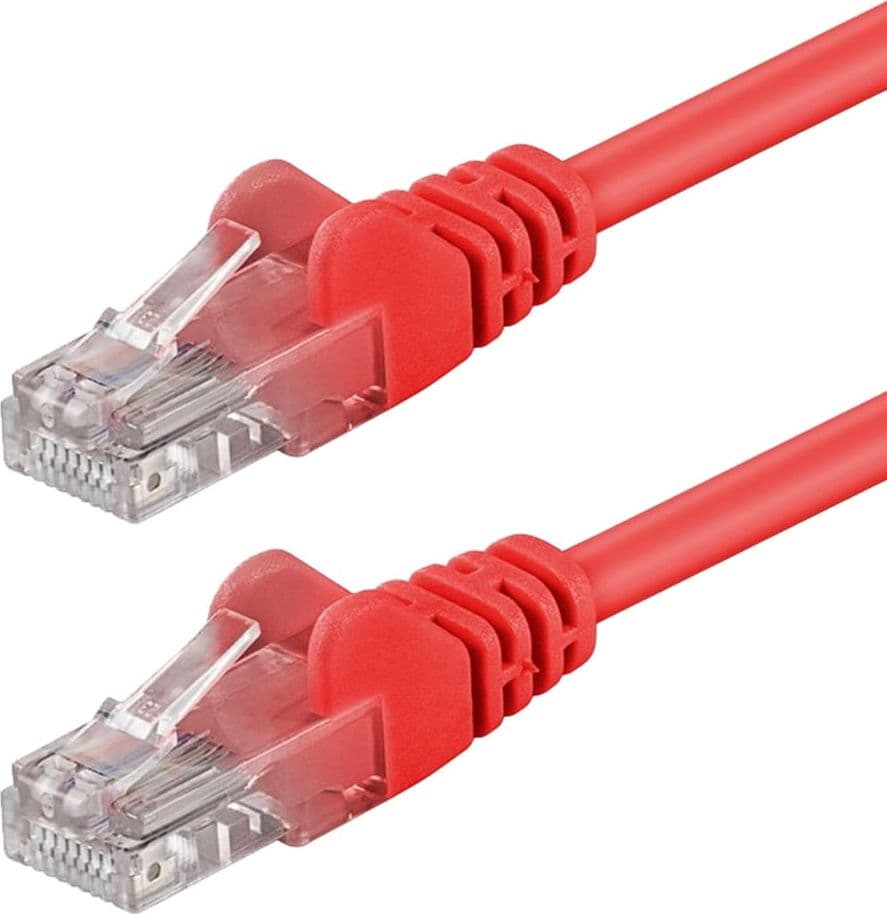Cavo di rete Patch in CCA Cat. 6 Rosso UTP 10 m in Cavi Ethernet Scontolo.net - Potenza, commercioVirtuoso.it