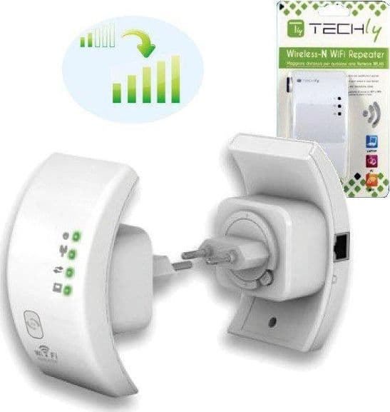 Ripetitore Wireless 300N (Range Extender) con WPS in  Scontolo.net - Potenza, commercioVirtuoso.it