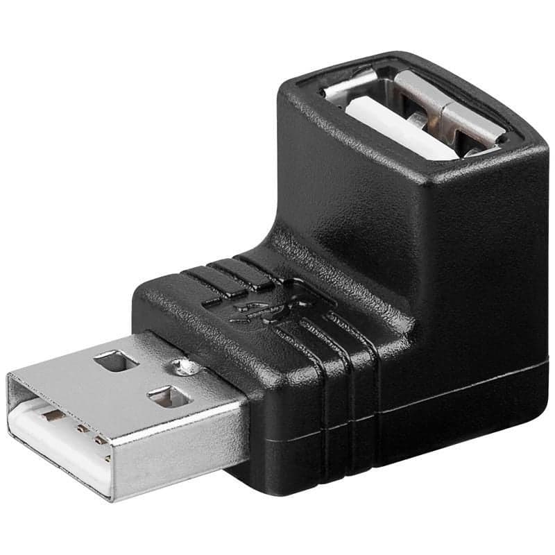 Adattatore USB A maschio/A femmina 90&deg in Adattatori da viaggio Scontolo.net - Potenza, commercioVirtuoso.it
