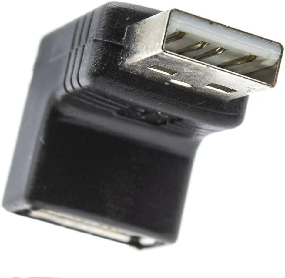 Adattatore USB A maschio/A femmina 90&deg in Adattatori da viaggio Scontolo.net - Potenza, commercioVirtuoso.it
