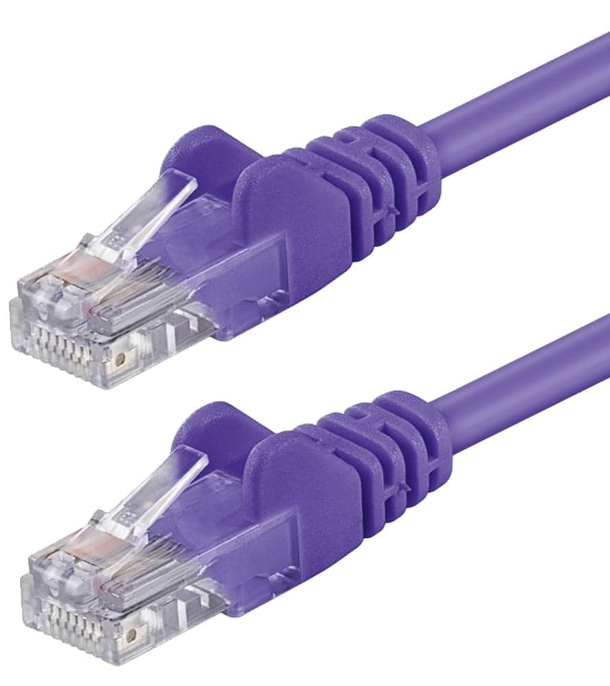 Cavo di rete Patch CCA Cat. 5e Viola UTP 3 mt in Cavi Ethernet Scontolo.net - Potenza, commercioVirtuoso.it
