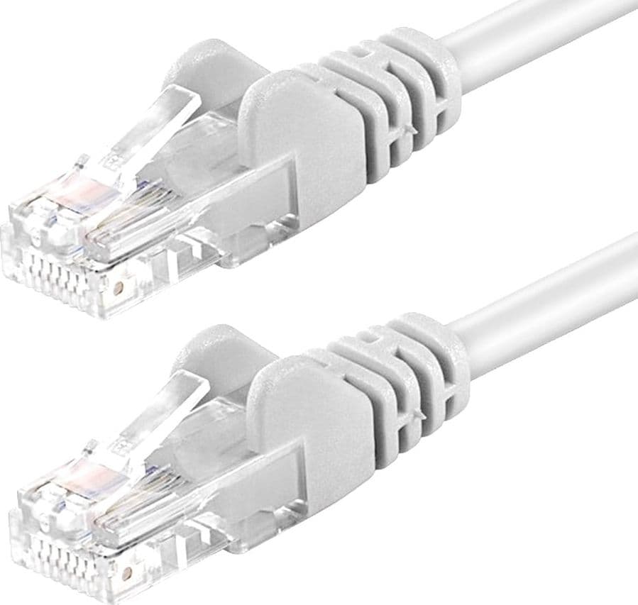 Cavo di rete Patch CCA Cat. 5e Bianco UTP 10 mt in Cavi Ethernet Scontolo.net - Potenza, commercioVirtuoso.it