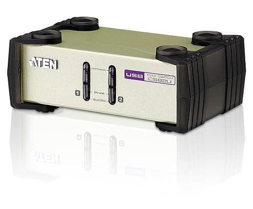 Switch KVM USB/PS2 VGA a 2 porte, CS82U in  Scontolo.net - Potenza, commercioVirtuoso.it