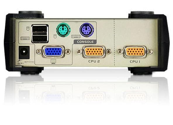 Switch KVM USB/PS2 VGA a 2 porte, CS82U in  Scontolo.net - Potenza, commercioVirtuoso.it