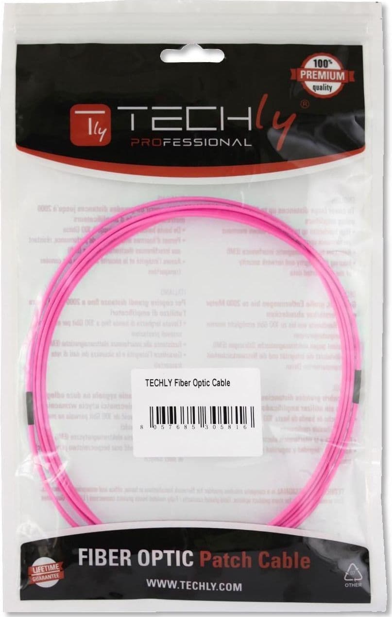 Cavo Fibra Ottica Multimodale OM4 SC/LC 50/125 10 m