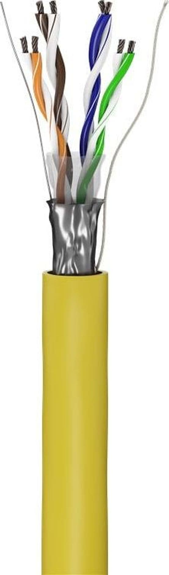 Matassa F/UTP Cavo Cat.5E CCA 100m Flessibile Giallo in Cavi Ethernet Scontolo.net - Potenza, commercioVirtuoso.it